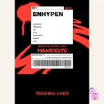 ENHYPEN - Random Trading Photocard (MANIFESTO World Tour MD) - Image 3