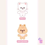 Stray Kids (SKZOO) - 10cm Plush [LIMITED Official SKZ 5'CLOCK MD] - Image 4