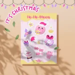 Moonnery - BB Moon Sticker Sheet [Ho-Ho-Moon] - Image 2