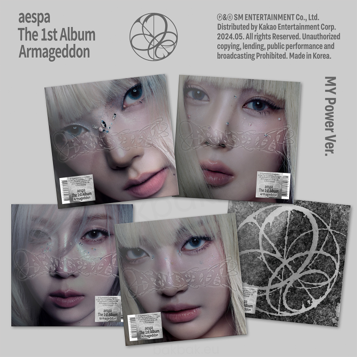 aespa – Armageddon (1st Full Album) [MY Power Ver.] – Bak Bak K 