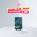 ATEEZ - Limited Photocard (GOLDEN HOUR : Part.1 Official MD) - Image 2