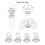 aespa - Official Fanlight Emblem (Lightstick Custom Member Emblem) - Image 3