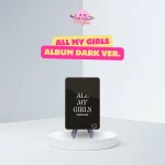 EVERGLOW - Photocard (ALL MY GIRLS Album Dark ver.) - Image 2