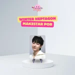 GOT7 - Limited Photocard (Winter Heptagon Makestar POB)