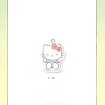 KEY (SHINee) - DIY Key Ring (Key x Hello Kitty Pop-Up Store Limited Official MD) - Image 11