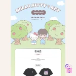 KEY (SHINee) - T-Shirt (Key x Hello Kitty Pop-Up Store Limited Official MD) - Image 2