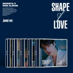 MONSTA X - SHAPE of LOVE [Jewel Case Ver.] (11th Mini Album)
