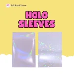 K-Pop Supply - Bak Bak Holo Sleeves for Photocards (Hologram Sleeves for Photo Cards)