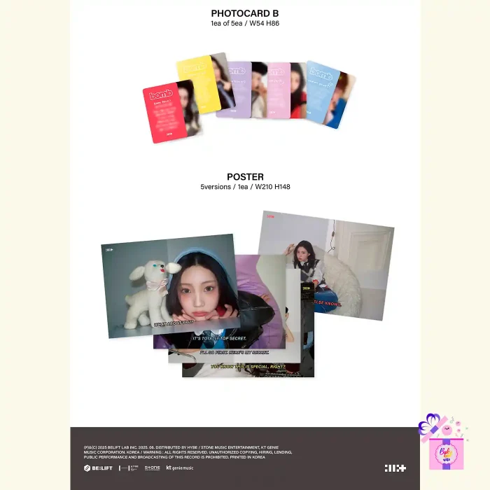 ILLIT bomb 【weverse shop限定特典】 ILLIT 