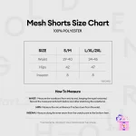 ATEEZ - Golden Hour : Part.3 Mesh Shorts (Limited Official MD) - Image 2