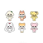 IVE - Fluffy Plush 30cm (Welcome To MINIVE School Official MD)