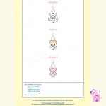 IVE - Plush Keyring 10cm (Welcome To MINIVE School Official MD) - Image 4