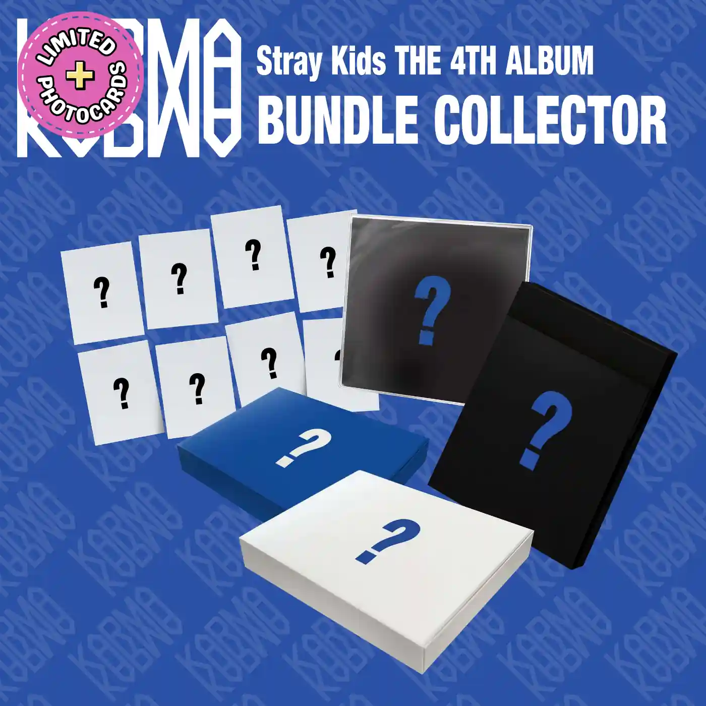 Stray Kids KARMA Album - Standard 2 Version Set + Fotokarten Geschenk