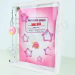 K-Pop Supply - Photocard Binder A5 + Keychain Bak Bak (6 Ring Deco Pocket) - Image 2