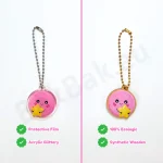 K-Pop Supply - Photocard Binder A5 + Keychain Bak Bak (6 Ring Deco Pocket) - Image 4