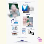 WENDY (Red Velvet) - Cerulean Verge (SIGNED Photobook Ver.) + Lucky Draw Photocard [3rd Mini Album] - Image 5