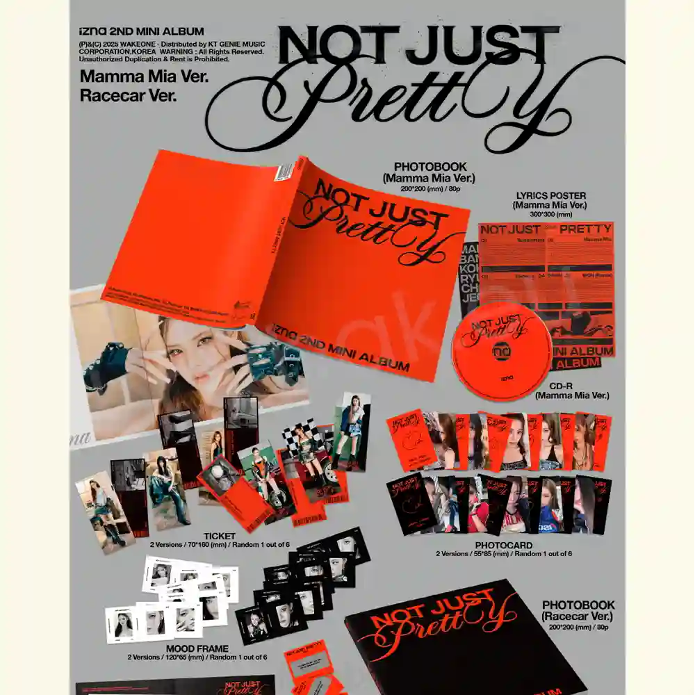 izna – Not Just Pretty (PHOTOBOOK Ver.) [OUTLET] – Bak Bak K-Pop Store