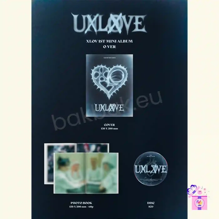 XLOV – UXLXVE + Limited fanplee Photocard [1st Mini Album] – Bak