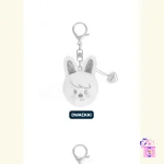 Stray Kids - SKZOO Face Keyring (SILVER Ver.) [celebrATE] - Image 4