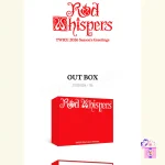 TWICE - 2026 Season’s Greetings + Special Photocard Set (Red Whispers) - Image 2