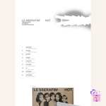 LE SSERAFIM - HOT [Limited TIN CASE ver.] (5th Mini Album) - Image 2