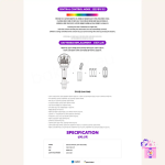 i-dle - Official Lightstick Ver. 2 (Neverbong Light Stick) - Image 5