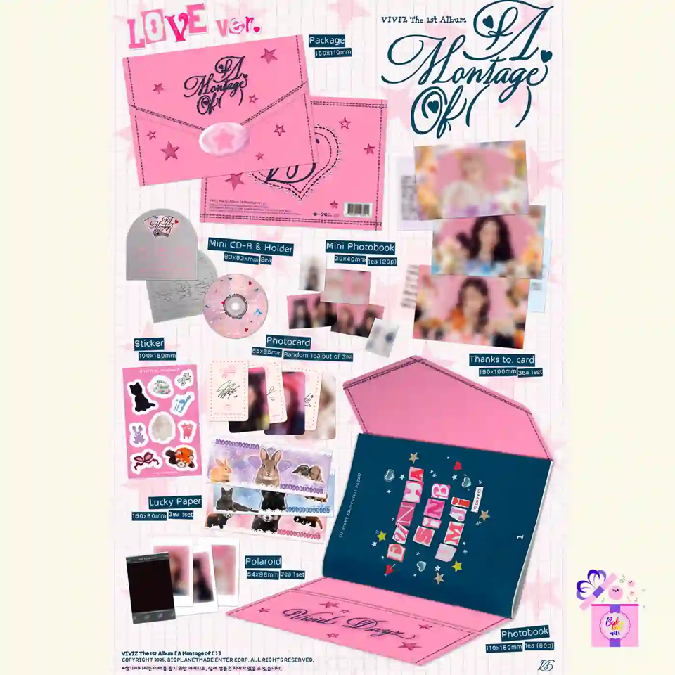 VIVIZ – A Montage of (LOVE [1st Full Album] – Bak Bak K