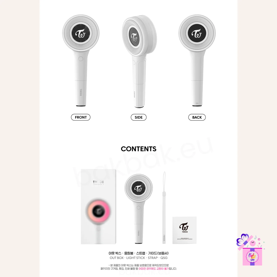 TWICE　CANDYBONG∞　フィリックスメッセージカード付き TWICE CANDYBONG∞ フィリックスメッセージカード付き TWICE