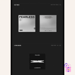 LE SSERAFIM - FEARLESS (Monochrome Bouquet Ver.) - Image 3