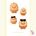 TAEYEON - TAENG-GEU Doll (BAKED EGG ver.) [Official TAENG-GEU-RU-RU Limited MD] - Image 4