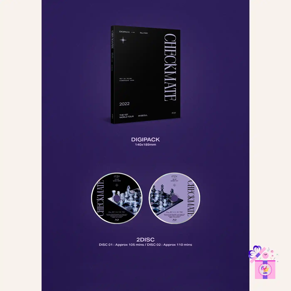 ITZY – THE 1ST WORLD TOUR CHECKMATE in SEOUL (Blu-ray) – Bak