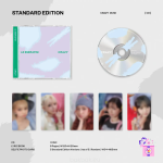 LE SSERAFIM - CRAZY (Standard Edition) [Japan 3rd Single Album] - Image 2