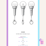aespa - Lightstick Keyring (Official Mini Fanlight Keyring) - Image 5