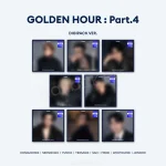 ATEEZ - GOLDEN HOUR : Part.4 - Digipack (2 Limited Photocards) Europe POP-UP Exclusive