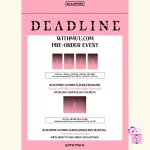 BLACKPINK - DEADLINE (SILVER Ver.) + Limited Photocards* [3rd Mini Album] - Image 4