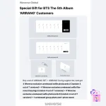 BTS - ARIRANG (EARLY-BIRD Weverse Set) [5th Full Album] - Image 4