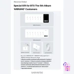 BTS - ARIRANG (EARLY-BIRD Weverse Set) [5th Full Album] - Image 3