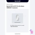 BTS - ARIRANG (Weverse Albums ver.) + Limited POBs* [5th Full Album] - Image 5