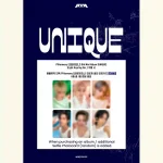 P1Harmony - UNIQUE (Light Keyring Ver.) + AppleMusic Photocard [9th Mini Album] - Image 2