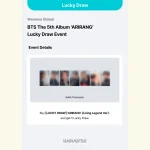 BTS - ARIRANG (Living Legend Ver.) + Lucky Draw Weverse Gift [5th Full Album] - Image 2