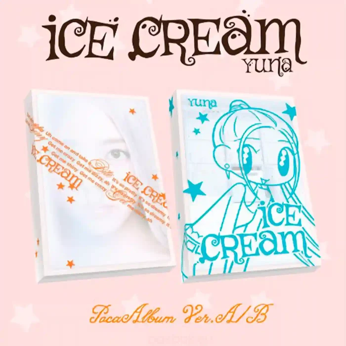 YUNA (ITZY) – ICE CREAM (POCAALBUM Ver.) + MAKESTAR Photocard [1st