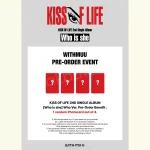 KISS OF LIFE - Who is she (Who Ver.) + Withmuu Photocard [2nd Single Album] - Image 2
