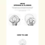 ATEEZ - Official LIGHTINY Keyring Ver.3 (Lightstick Keyring) - Image 4