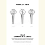 ATEEZ - Official Light Stick Ver.3 (LIGHTINY) + Photocards - Image 3