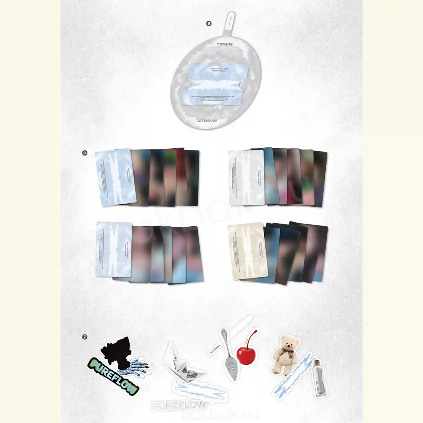 LE SSERAFIM – PUREFLOW pt.1 [2nd Studio Album] – Bak Bak K-Pop Store