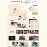 TWS - NO TRAGEDY (COMPACT Ver. / BLUSH) + Weverse Photocard [5th Mini Album] - Image 2