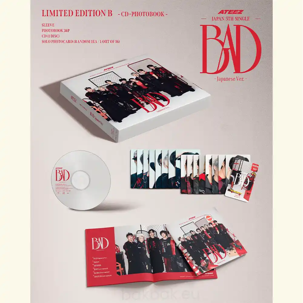 ATEEZ – BAD (Japanese Ver. Limited Edition) [Japan 5th Single