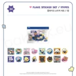ATEEZ – Flake Sticker Set [ANITEEZ IN COLOR Limited MD] - Image 2