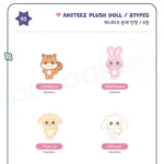 ATEEZ – Plush Doll [ANITEEZ IN COLOR Limited MD] - Image 2