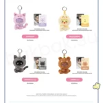 ATEEZ – ANITEEZ X Tiny Plush Keyring [ANITEEZ IN COLOR Limited MD] - Image 3
